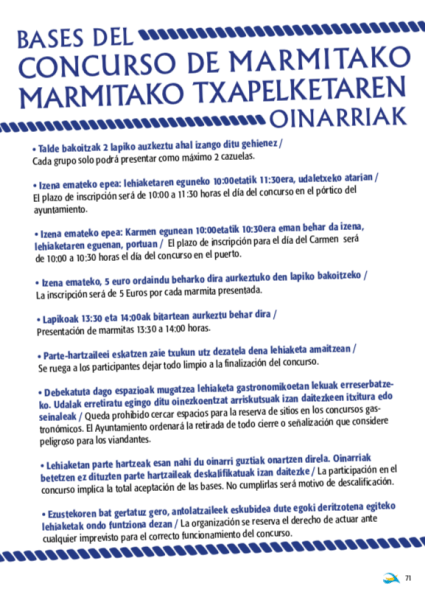 BASES CONCURSO MARMITAKO