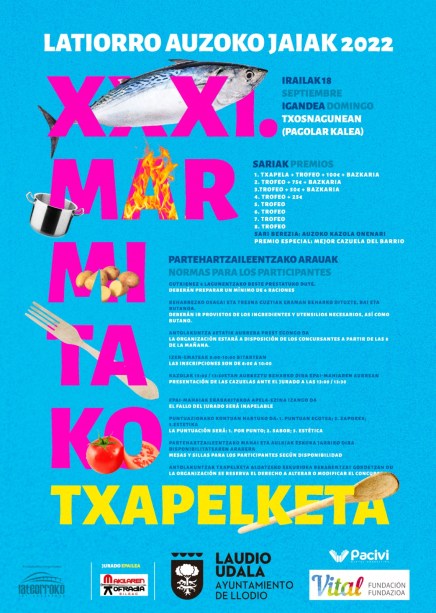 CARTEL XXXI MARMITAKO